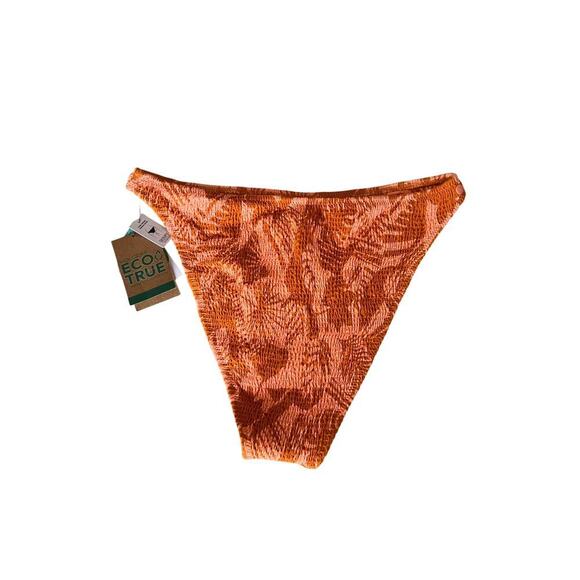 VOLCOM BLOCKED OUT SKIMPY BOTTOM in Irange, size Medium, NWT - Picture 3 of 8